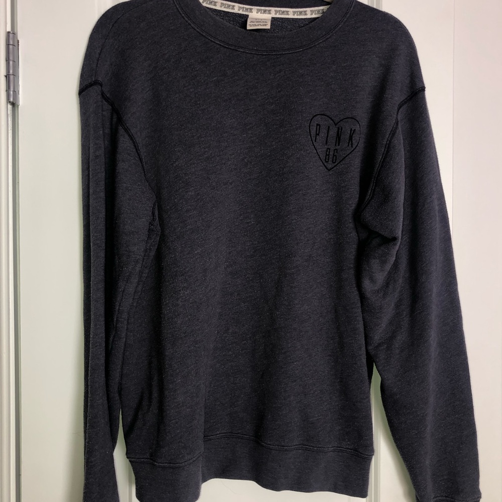 PINK crew neck sweatshirt